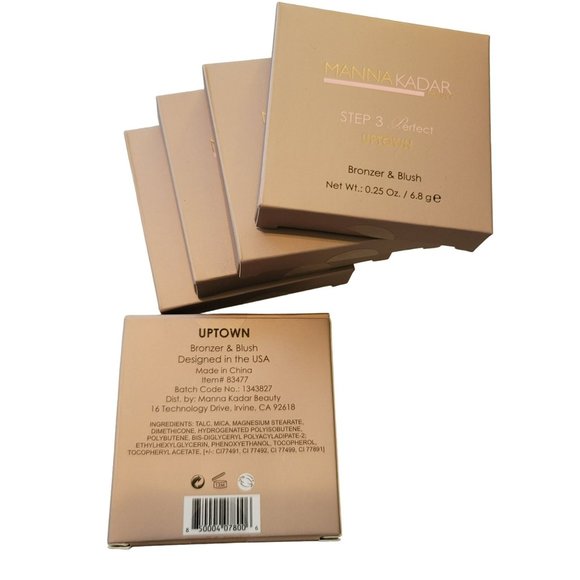 Manna Kadar Step 3 Perfect Uptown Bronzer + Blush NIB JJ3314 - Picture 4 of 4
